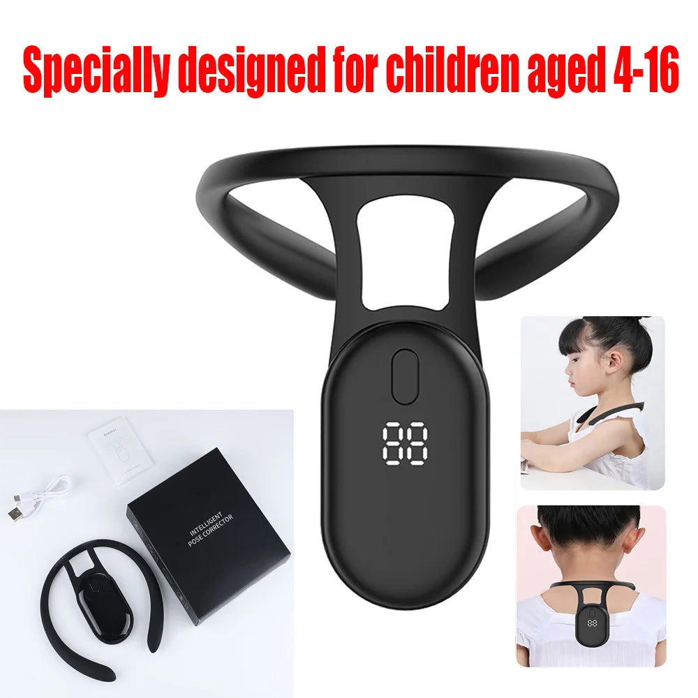 Smart Posture Corrector Device Posture Training Realtime Scientific Back Posture Correct Neck Hump Corrector Adult Kid Health