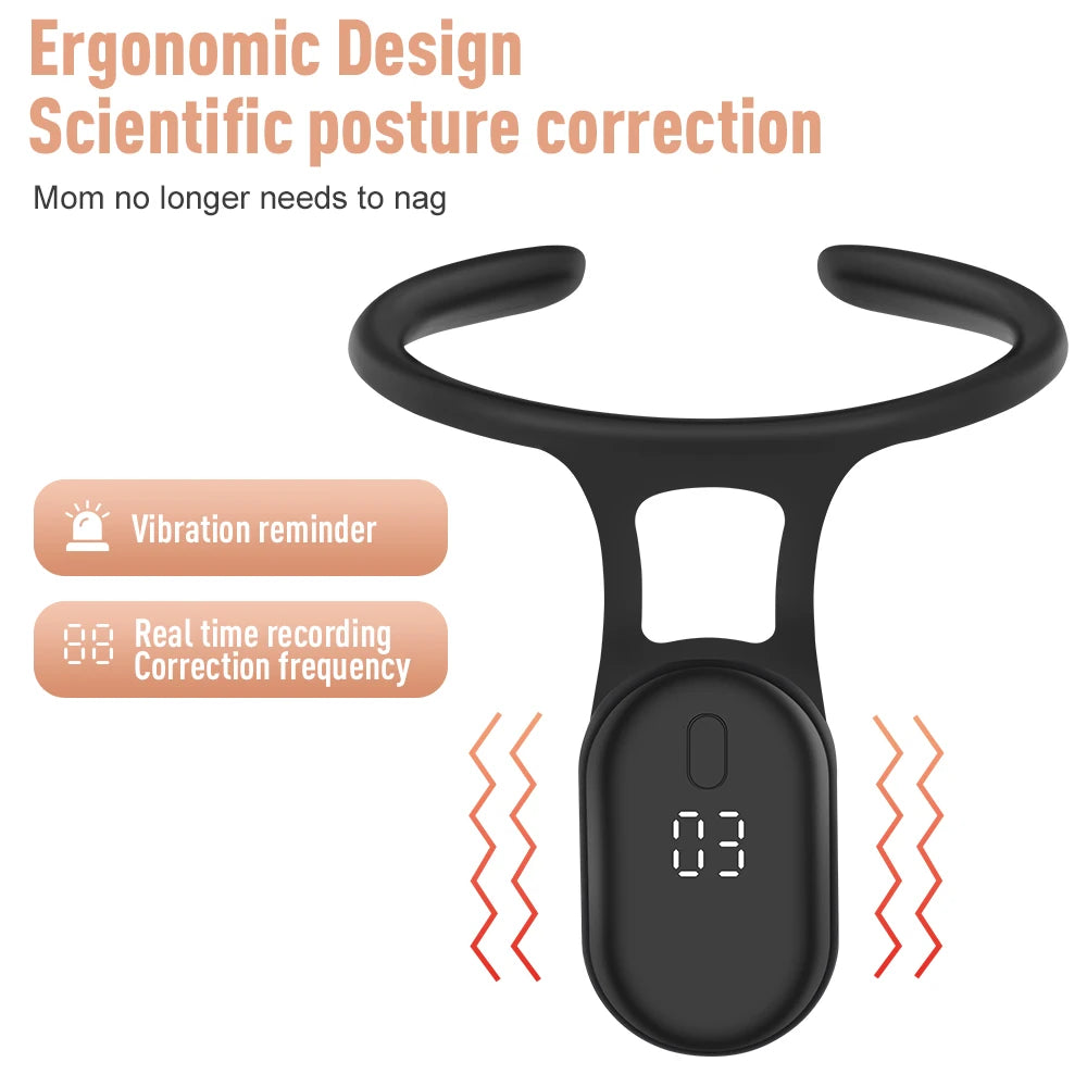 Smart Posture Corrector Device Posture Training Realtime Scientific Back Posture Correct Neck Hump Corrector Adult Kid Health